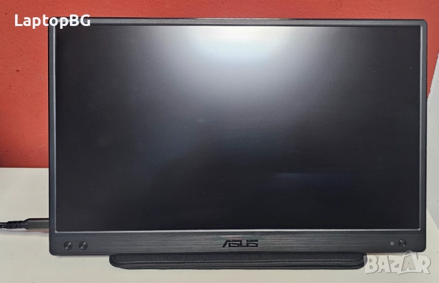 Преносим монитор Asus Zenscreen MB166C 15.6" Full HD IPS, снимка 2 - Монитори - 52651876