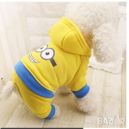Миньон кучешка дреха суичър яке гащеризон за куче, снимка 2 - За кучета - 29466525