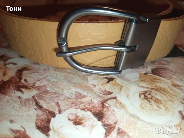 TCM Оригинал Нов Дамски Колан Изцяло от Естествена Кожа 115см, снимка 15 - Колани - 52675797