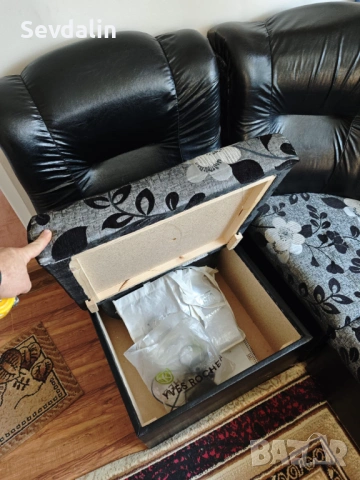 Ъглов диван за хол, снимка 5 - Дивани и мека мебел - 53953708