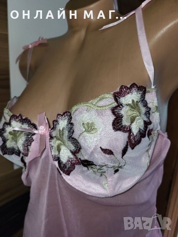 Нощничка Атина/м л, снимка 3 - Корсети, бюстиета, топове - 36915138