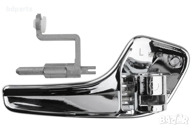 Вътрешна дръжка за лява врата, Opel Corsa D, хромирана, снимка 3 - Части - 56142698