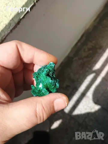 Натурален малахит-3, снимка 3 - Колиета, медальони, синджири - 50372832