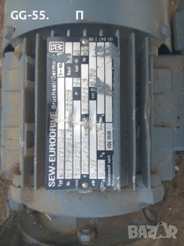 Редукторен ел мотор, снимка 3 - Електродвигатели - 52636034