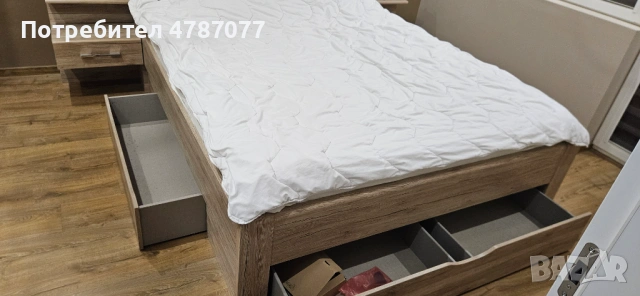 Спален комплект 180/200 от Айко, снимка 3 - Спални и легла - 54085770