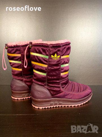 Adidas дамски ботуши с велур номер 38, снимка 4 - Дамски ботуши - 31089743