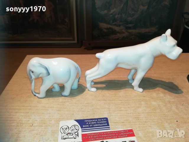 куче+слон-порцелан 0111201338, снимка 5 - Колекции - 30643643