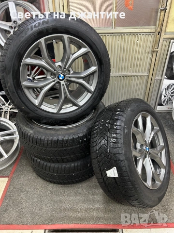 Джанти с Зимни Гуми 19 Цола BMW X5 G05 X6 G06 265/50/19 Pirelli RSC *, снимка 2 - Гуми и джанти - 53225291