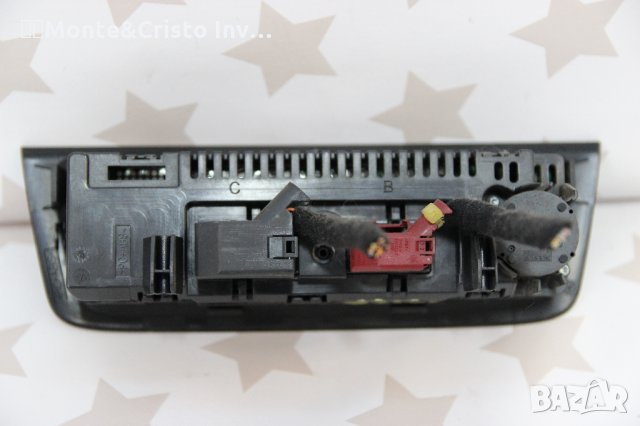 Панел климатроник Seat Ibiza IV (2008-2012г.) 6J0.820.043 6J0 820 043 6J0820043 управление климатик, снимка 3 - Части - 31205299