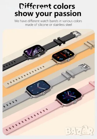 Смарт часовник за удобство и стил във вашето ежедневие, снимка 2 - Мъжки - 48344388