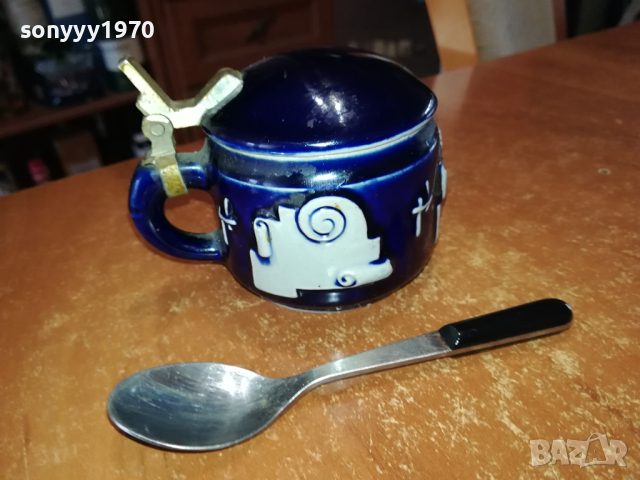 ЗАХАРНИЦА С ЛЪЖИЧКА ОТ ГЕРМАНИЯ 1403240948, снимка 11 - Антикварни и старинни предмети - 44757311