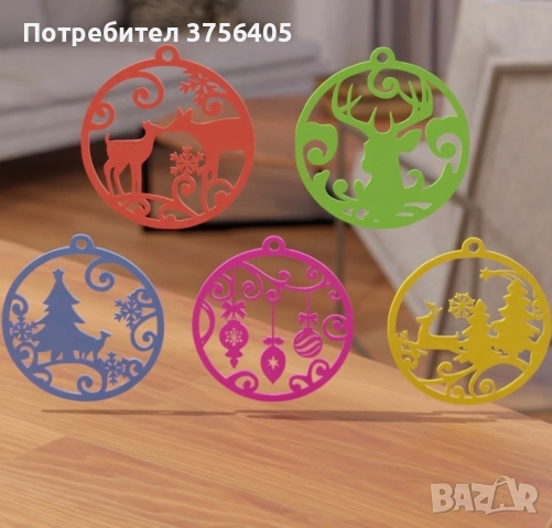 Коледни висулки, снимка 1