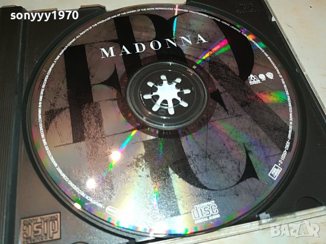 продаден-MADONNA EROTICA ORIGINAL CD 2103231327, снимка 7 - CD дискове - 40082113