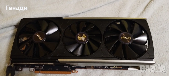 НОВА Radeon RX 5700 XT 8GB Sapphire Nitro+, снимка 4 - Видеокарти - 53012792