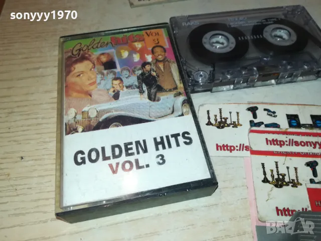 GOLDEN HITS VOL.3 TAPE 1302252118, снимка 2 - Аудио касети - 49119690