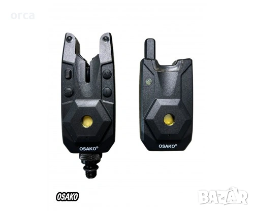 Комплект сигнализатори OSAKO 518RXL с лампа 3+1+1 и 4+1+1 карп, снимка 4 - Такъми - 54226249