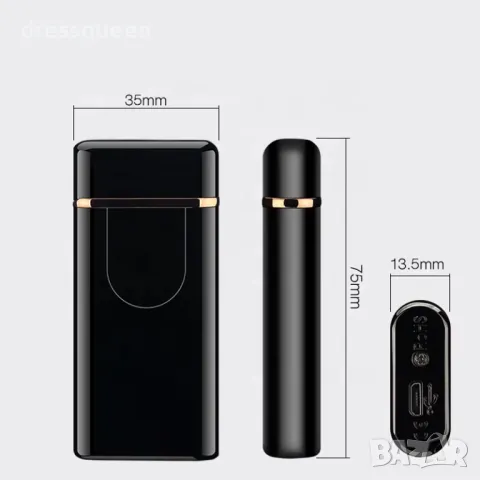 JL310 Акумулаторна електрическа ветроустойчива запалка, снимка 6 - Запалки - 48878936