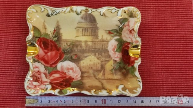 Порцеланов пепелник TRIMAR. , снимка 5 - Други - 39772473