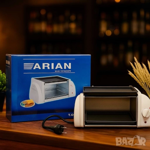 Компактен електрически грил Arian – бързо и равномерно печене, снимка 2 - Други - 51948572