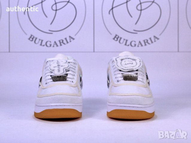 Nike Air Force 1 Travis Scott Sail Мъжки Дамски Маратонки, снимка 3 - Маратонки - 34961178