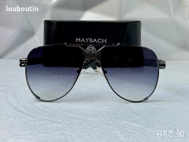 Maybach 2024 мъжки слънчеви очила маска 2 цвята, снимка 6 - Слънчеви и диоптрични очила - 44516792