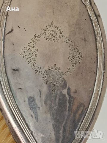 Красива Сребърна четка 1913 Бирмингам , снимка 6 - Антикварни и старинни предмети - 44150106