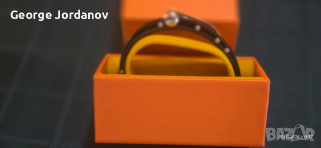 Елегантна дизайнерска мъжка гривна , снимка 3 - Гривни - 53956125