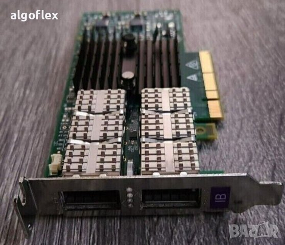Mellanox MCX354A-FCBT 56/40Gb FDR VPI IB/E DP LAN Адаптер, снимка 4 - Мрежови адаптери - 42828113