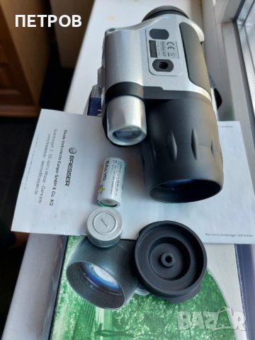 Устройство за нощно виждане Bresser NightSpy 3x42, снимка 4 - Оборудване и аксесоари за оръжия - 37597409