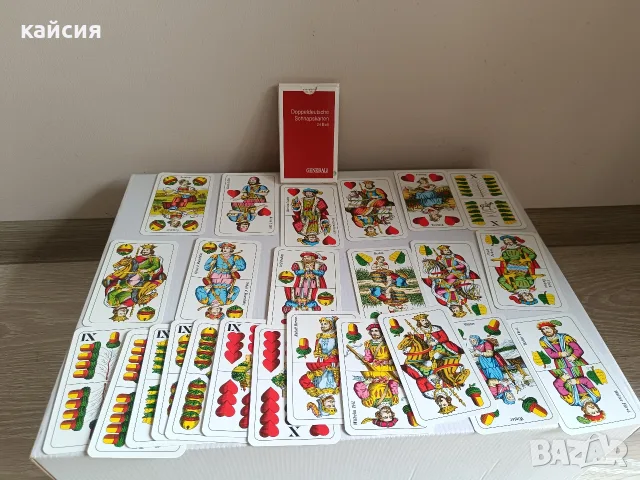 Оригинални немски карти , снимка 4 - Карти за игра - 55932134