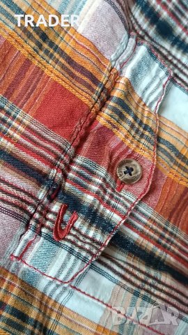 Мъжка риза  CAMEL  ACTIVE размер XL 30% лен 70% памук, снимка 11 - Ризи - 38186256