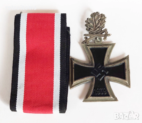WW2 3 Райх, Рицарски кръст с дъбови листа и мечове, снимка 5 - Антикварни и старинни предмети - 51990876