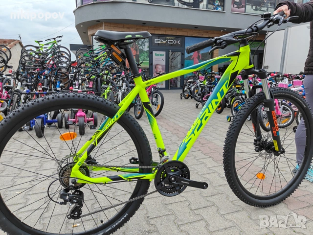 SPRINT Велосипед 29" MAVERICK жълт, снимка 11 - Велосипеди - 53918385