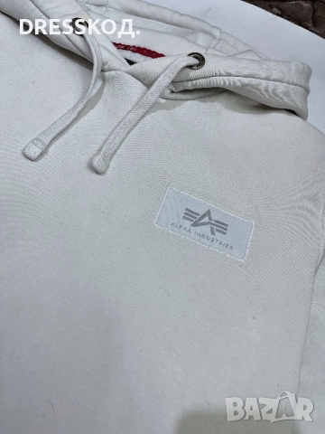 Alpha Industries мъжки суичър, M размер, снимка 3 - Суичъри - 52851531