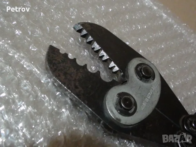 KLAUKE K25 - MADE IN GERMANY - PROFI / DIN Standart Пресоващи Клещи за кабелни обувки 0,75 - 16 mm² , снимка 4 - Клещи - 52945589