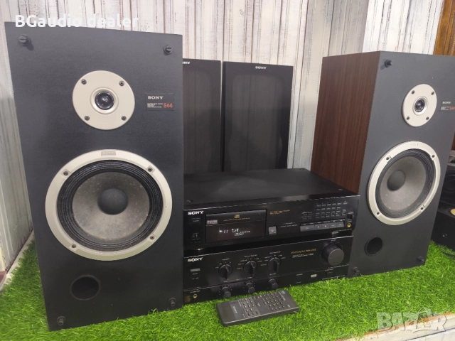 Sony F-220 + Sony CDP-797+Sony SS e44, снимка 3 - Ресийвъри, усилватели, смесителни пултове - 51868982