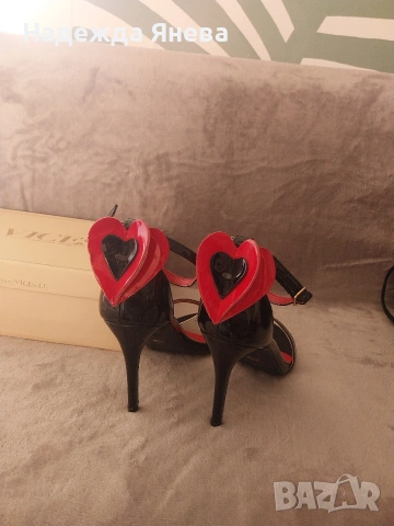 Дамски обувки на ток 40 и 41, снимка 5 - Дамски обувки на ток - 54225935