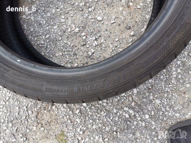 Dunlop Sportmaxx 225 40 18 , снимка 11 - Гуми и джанти - 42759607