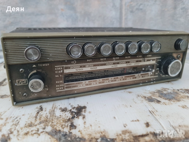 Ретро транзистор Геолог, снимка 5 - Радиокасетофони, транзистори - 52794471