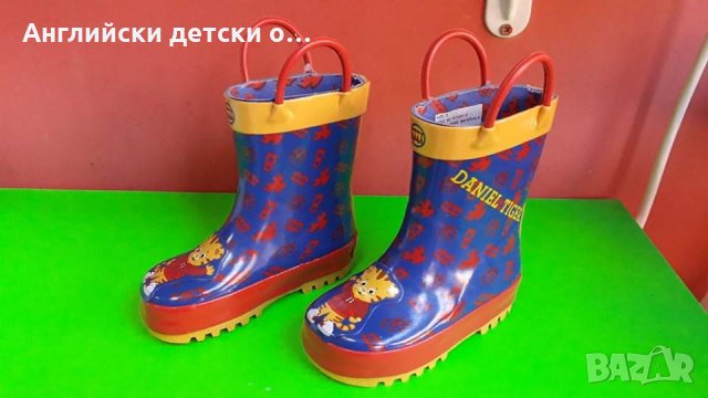 Английски детски гумени ботуши, снимка 2 - Детски боти и ботуши - 30280599