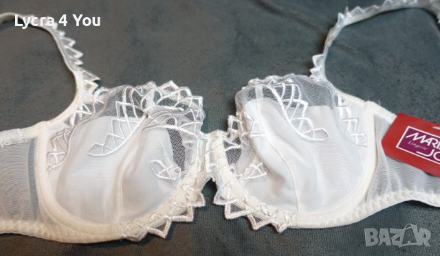 Нов бял луксозен сутиен Marie Jo 70B/C