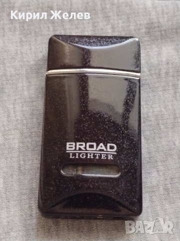 МОДЕРНА МЕТАЛНА ЗАПАЛКА BROAD LIGHTER МНОГО КРАСИВА СТИЛЕН ДИЗАЙН РАБОТИ 74481, снимка 2 - Запалки - 39027624