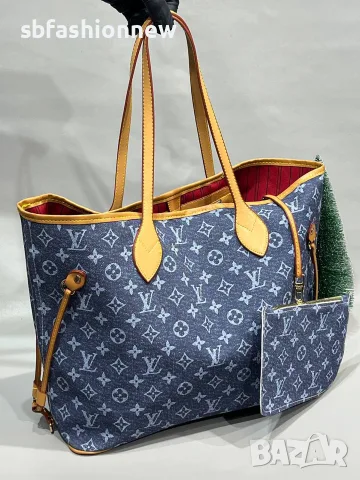 Louis Vuitton Neverfull голям размер, снимка 5 - Чанти - 55764863