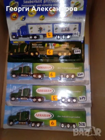 Камиончета в мащаб Н0 1/87, снимка 17 - Колекции - 48209360