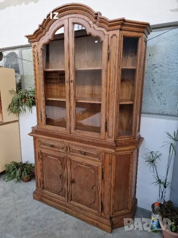 Масивна Витрина -внос от Германия! , снимка 2 - Секции и витрини - 49008201