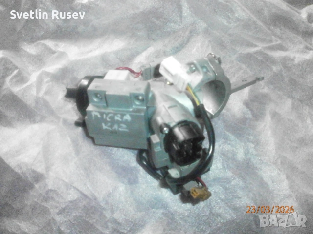 патронник ,имобилайзер нисан микра к12, снимка 4 - Части - 53946256