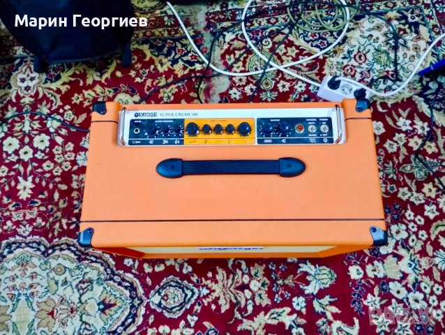 Orange Super Crush 100 - усилвател за електрическа китара, снимка 2 - Китари - 52627334