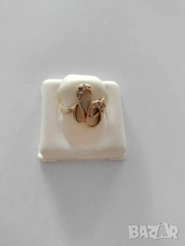 златен пръстен 49186-2, снимка 1