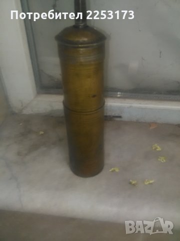 Мелнишка месингова и стар инструмент от месинг, снимка 1