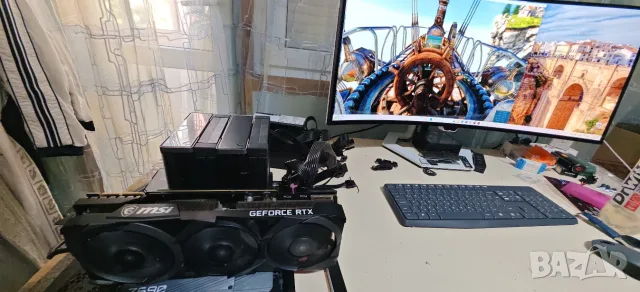 Продавам Перфектна Видео Карта MSI Ventus 3X RTX 3090 24Gb 320bit OC, снимка 9 - Видеокарти - 55862299